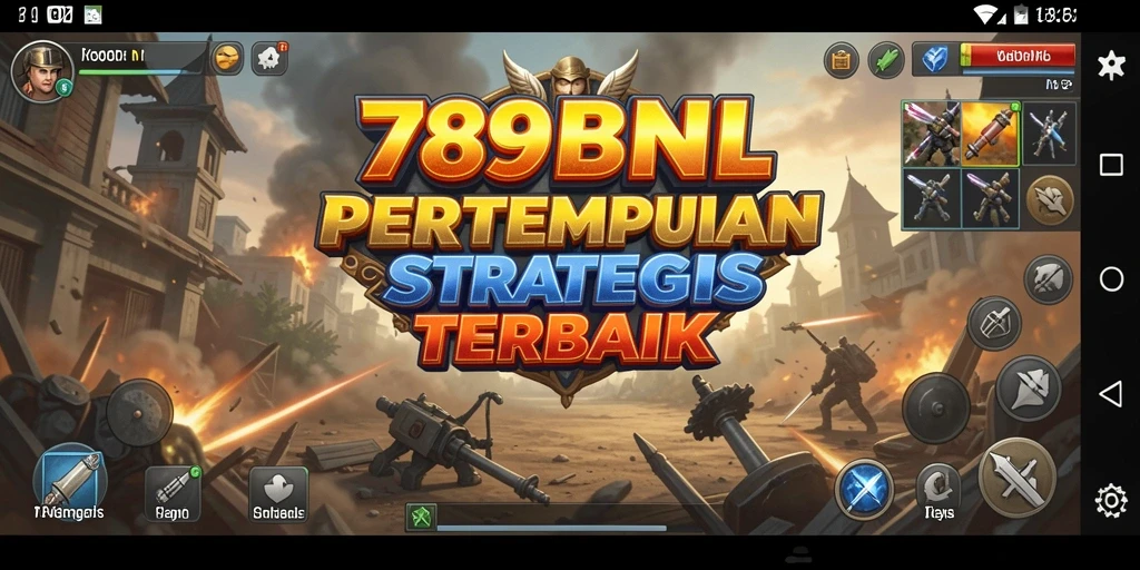 Screenshot gameplay 789BNL yang menunjukkan aksi pertempuran yang intens.