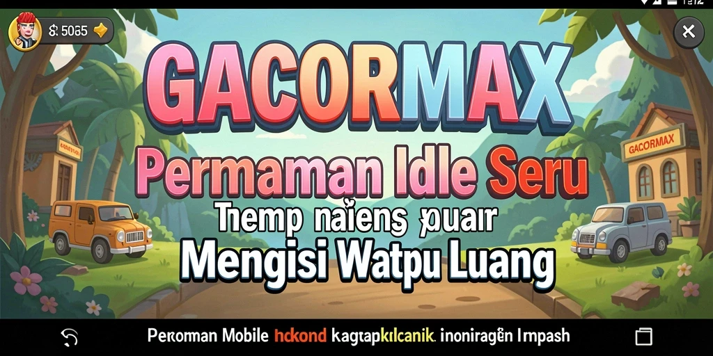 Tampilan gameplay GACORMAX yang seru dan menyenangkan.