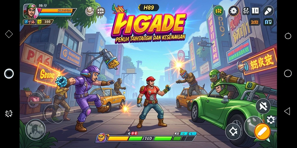Screenshot H89 menampilkan aksi seru gameplay Arcade yang mengasyikkan.