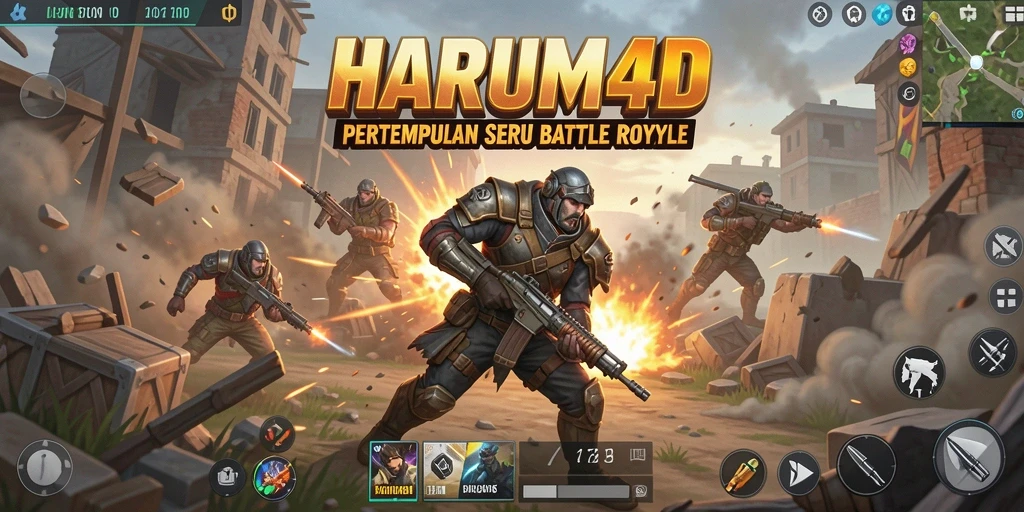 Tampilan menakjubkan dari pertempuran di HARUM4D.