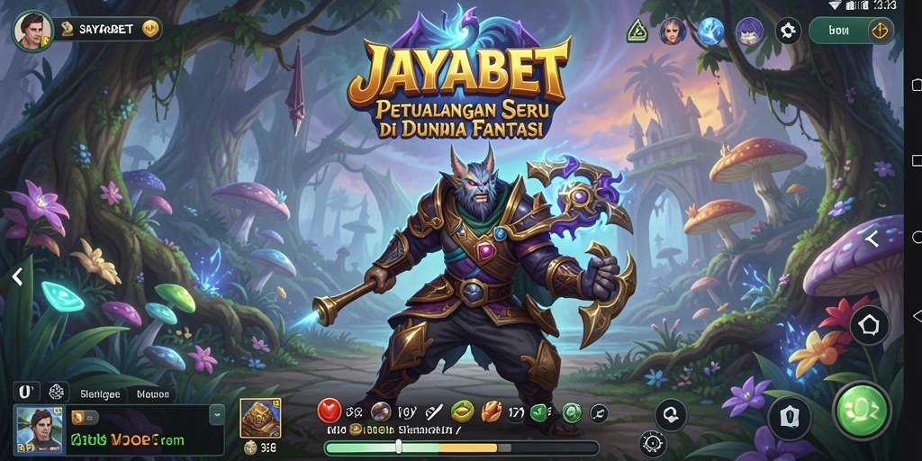 Tampilan gameplay petualangan seru dalam JAYABET.