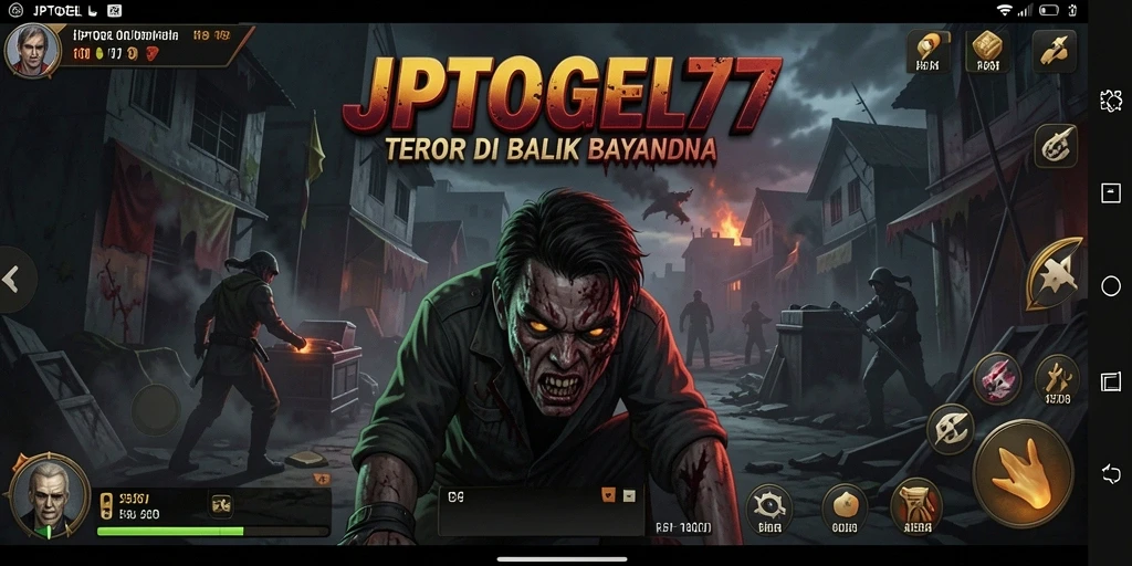 Tampilan gameplay menyeramkan dalam JPTOGEL77 yang menegangkan.