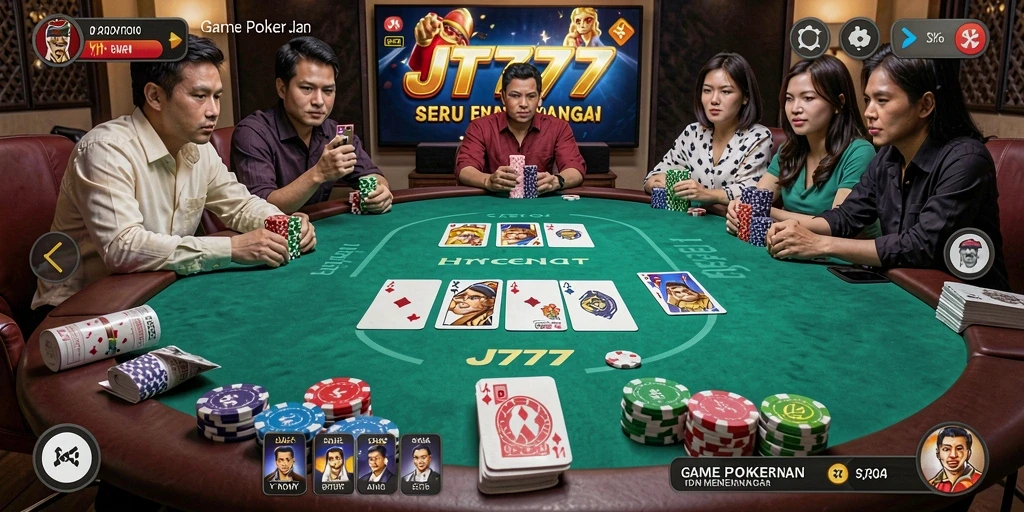 Tampilan screenshot gameplay JT777 yang menarik dan kompetitif.