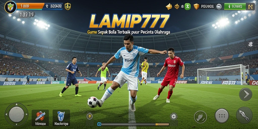Pengalaman bermain sepak bola yang seru dan realistis di LAMPU777.