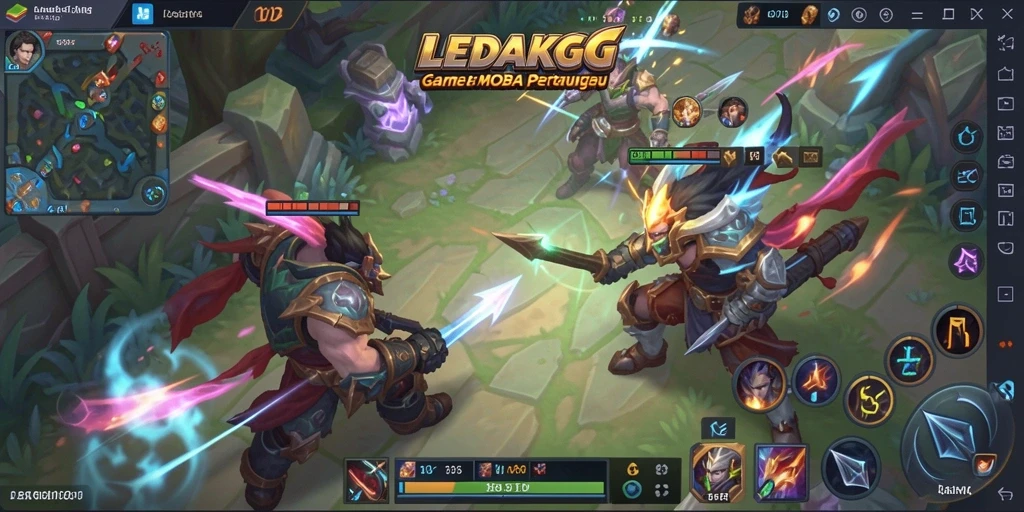 Tampilan menarik dari gameplay <strong>LEDAKGG</strong> yang penuh aksi dan strategi.