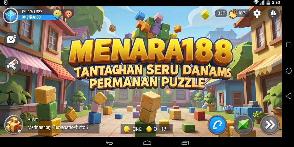 Tampilan seru dari gameplay MENARA188 dengan berbagai tantangan puzzle.