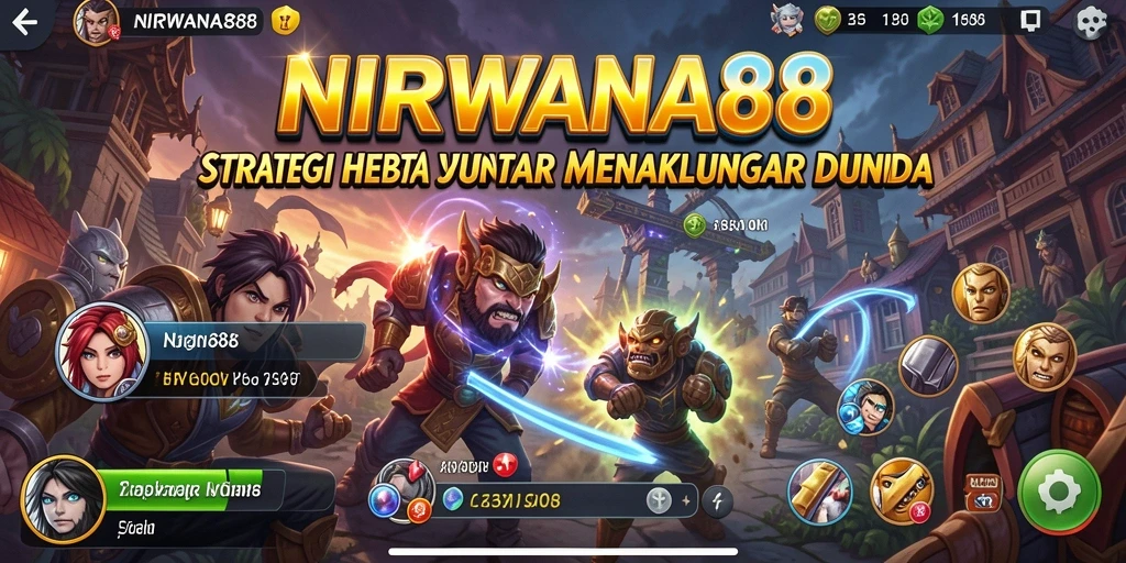 Tampilan menarik dari gameplay NIRWANA88 yang penuh strategi.
