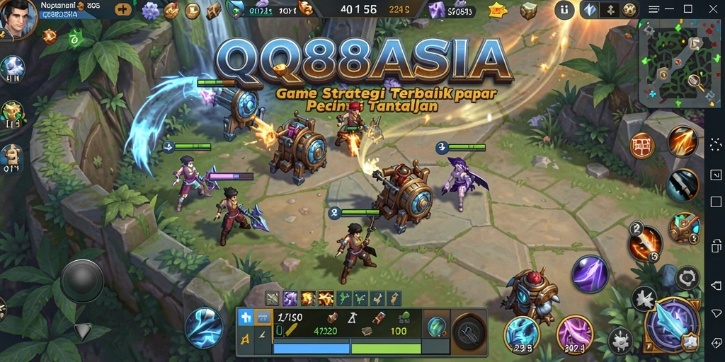 Tampilan gameplay menarik di QQ88ASIA dengan strategi yang mendalam.