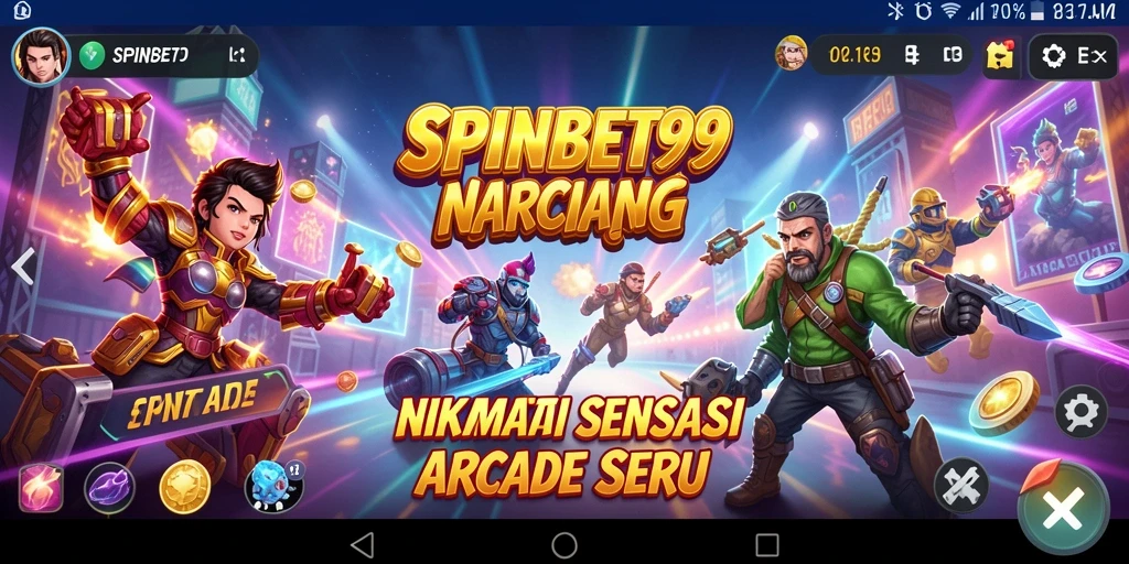 Tampilan gameplay seru dan menantang dari SPINBET99.